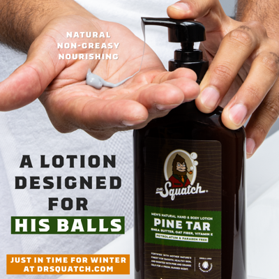 selling point benefits ad template — Dr Squatch