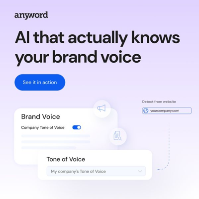 new launch new ad template — Anyword