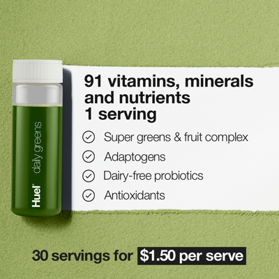 value proposition benefits ad template — Huel