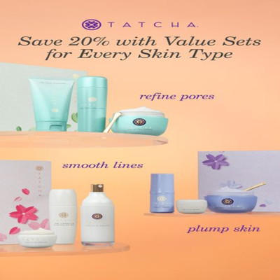 flash sale offer ad template — Tatcha