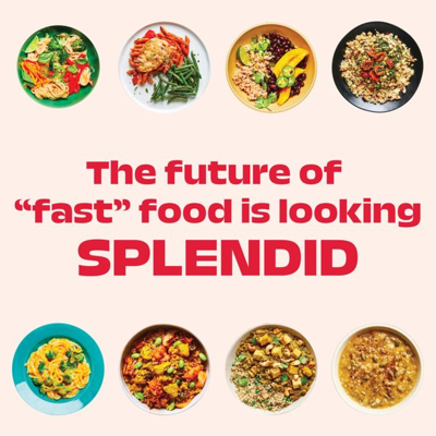 editorial collage ad template — 