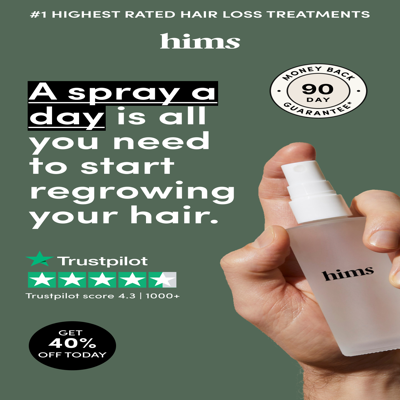 customer count social proof ad template — Hims