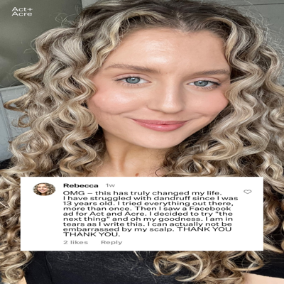 native ad social ad template — Act + Acre