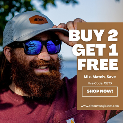 discount offer ad template — Detour Sunglasses