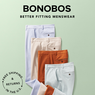 discount offer ad template — Bonobos