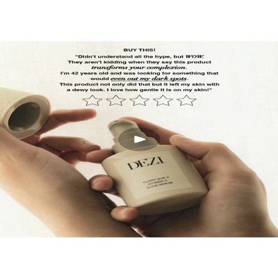 Instagram social ad template — Dezi Skin