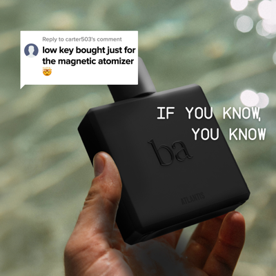 endorsement testimonial ad template — Blu Atlas