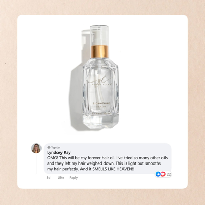 social proof testimonial ad template — Goldie Locks