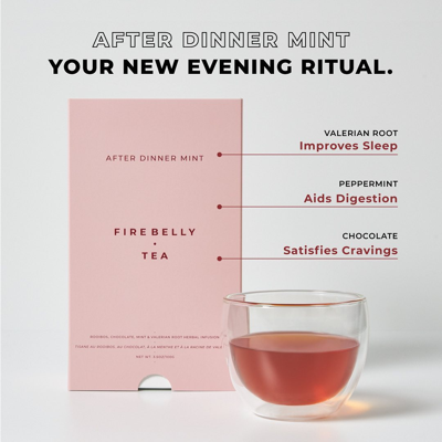 selling point benefits ad template — Firebelly Tea