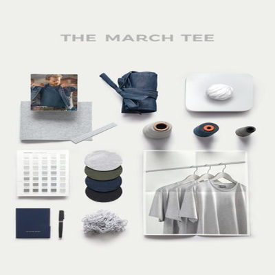 multi image collage ad template — March Tee