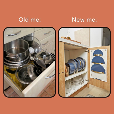 side by side comparison ad template — Caraway