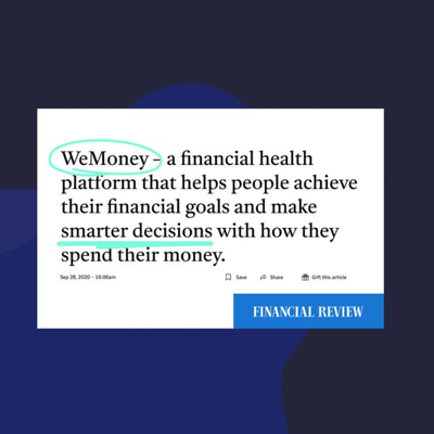 endorsed expert ad template — WeMoney