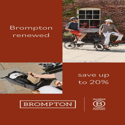 multi image collage ad template — Brompton Bicycle