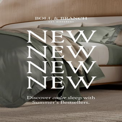 announcement new ad template — Boll & Branch