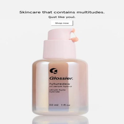 coming soon new ad template — Glossier