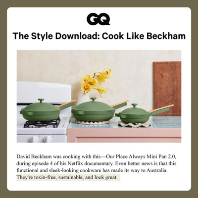 as seen in media & pr ad template — Our Place