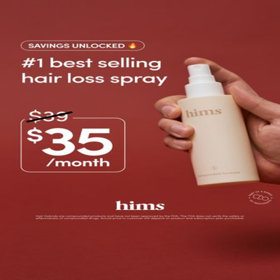as seen in social proof ad template — Hims