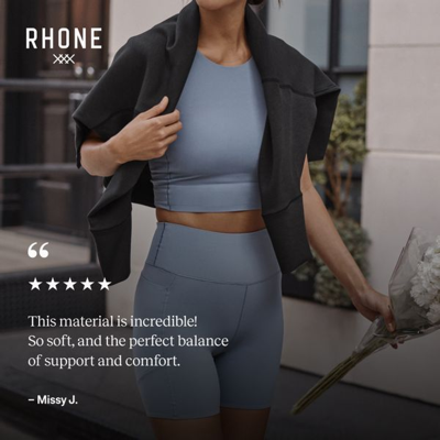 social proof testimonial ad template — Rhone