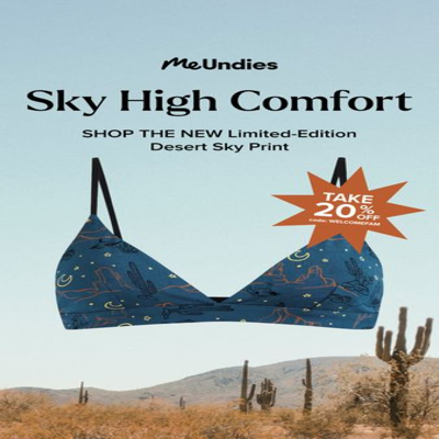 limited time offer ad template — MeUndies