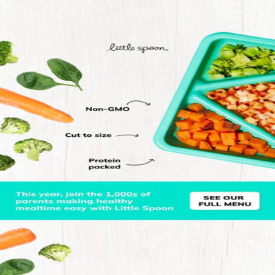 range product suite ad template — Little Spoon