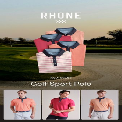 multi image collage ad template — Rhone