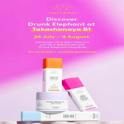 press media & pr ad template — Drunk Elephant