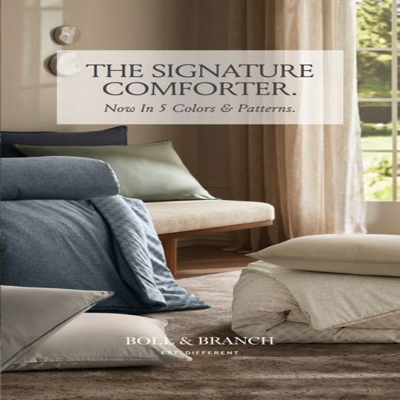 catalog product suite ad template — Boll & Branch