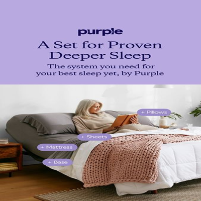 product suite product suite ad template — Purple Mattress