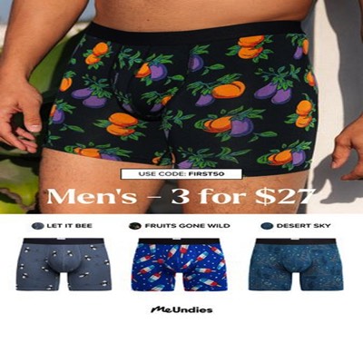 product line product suite ad template — MeUndies