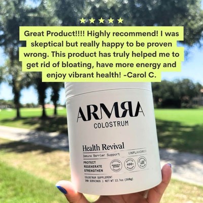 testimonial testimonial ad template — Armra