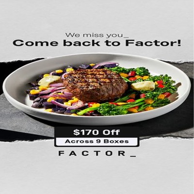 promotion offer ad template — Factor
