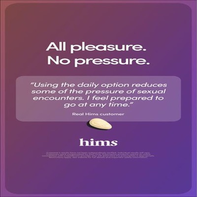 review testimonial ad template — Hims