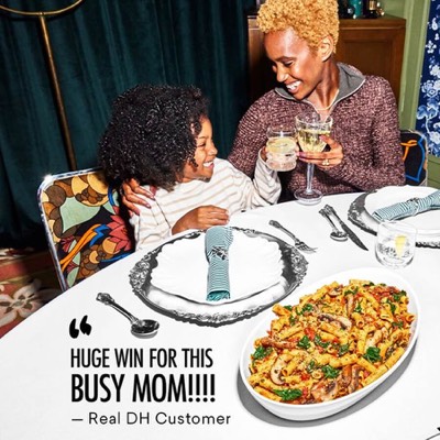 social proof testimonial ad template — Daily Harvest