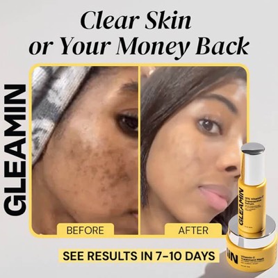 side by side comparison ad template — Gleamin