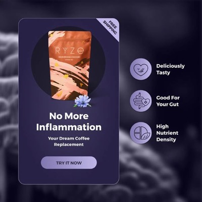 product line product suite ad template — Ryze Superfoods