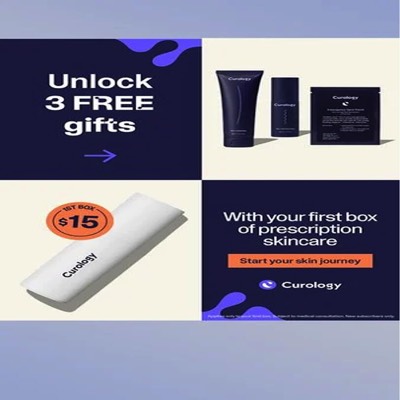 discount offer ad template — Curology