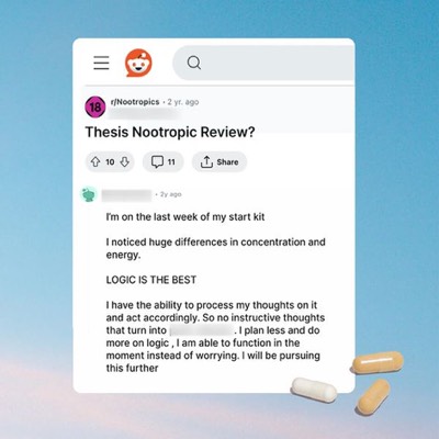 rating testimonial ad template — Thesis