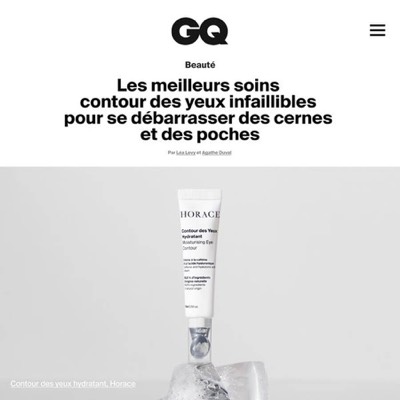 press media & pr ad template — Horace