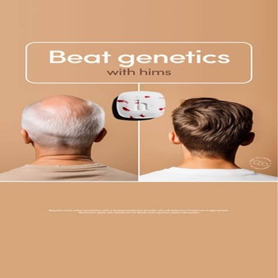 side by side comparison ad template — Hims