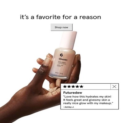 customer quote testimonial ad template — Glossier