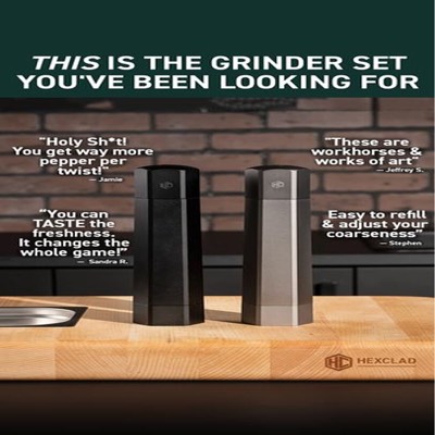 rating testimonial ad template — HexClad