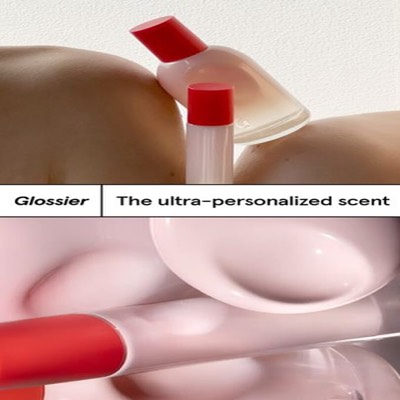 lifestyle collage ad template — Glossier