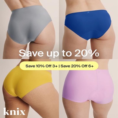 coupon offer ad template — Knix