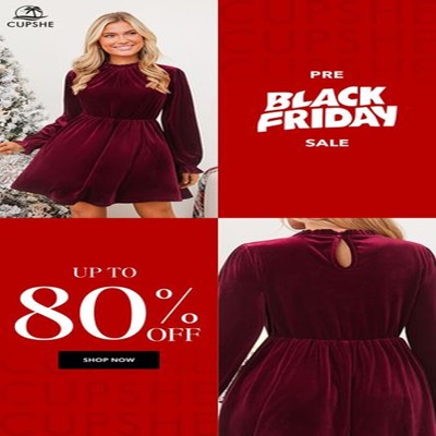 flash sale offer ad template — Cupshe