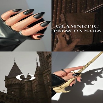 mosaic collage ad template — Glamnetic