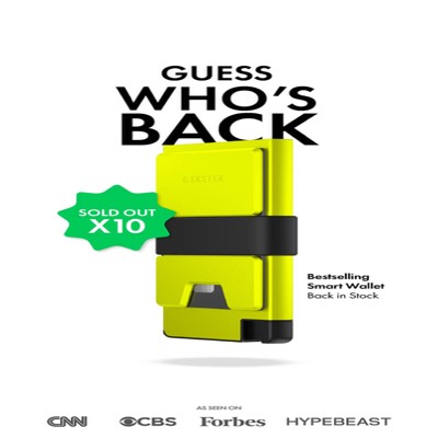 as seen in social proof ad template — Ekster