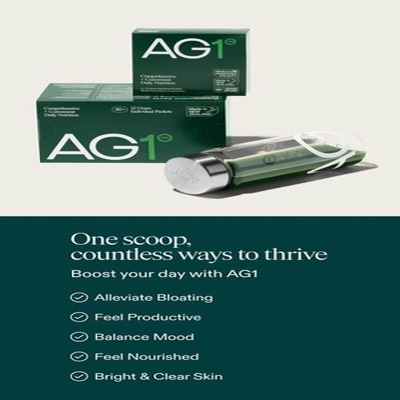 highlight benefits ad template — AG1 by Athletic Greens