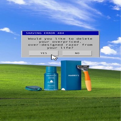 catalog product suite ad template — Harry's