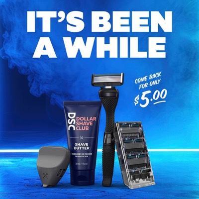 new launch new ad template — Dollar Shave Club
