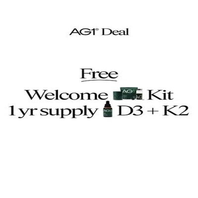 deal offer ad template — AG1 by Athletic Greens